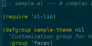 Preview of Color Theme Solarized theme